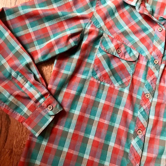 Vintage Levi’s Western Plaid Buttonup Shirt Medium - Picture 10 of 10